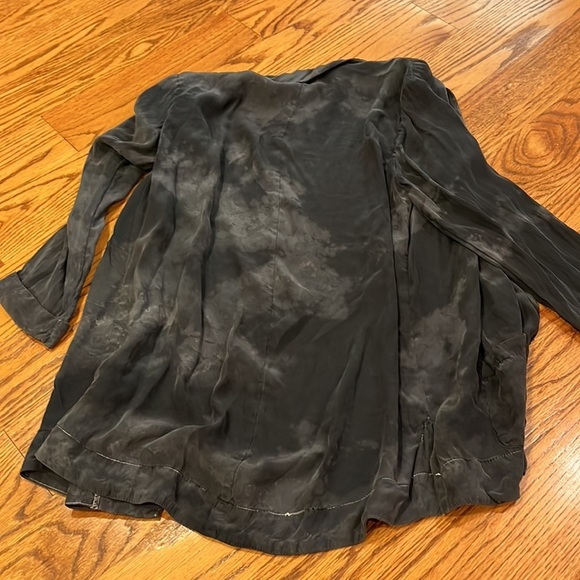 NWT Dolan Woman’s Washed Silk Blazer Size S - Picture 6 of 7